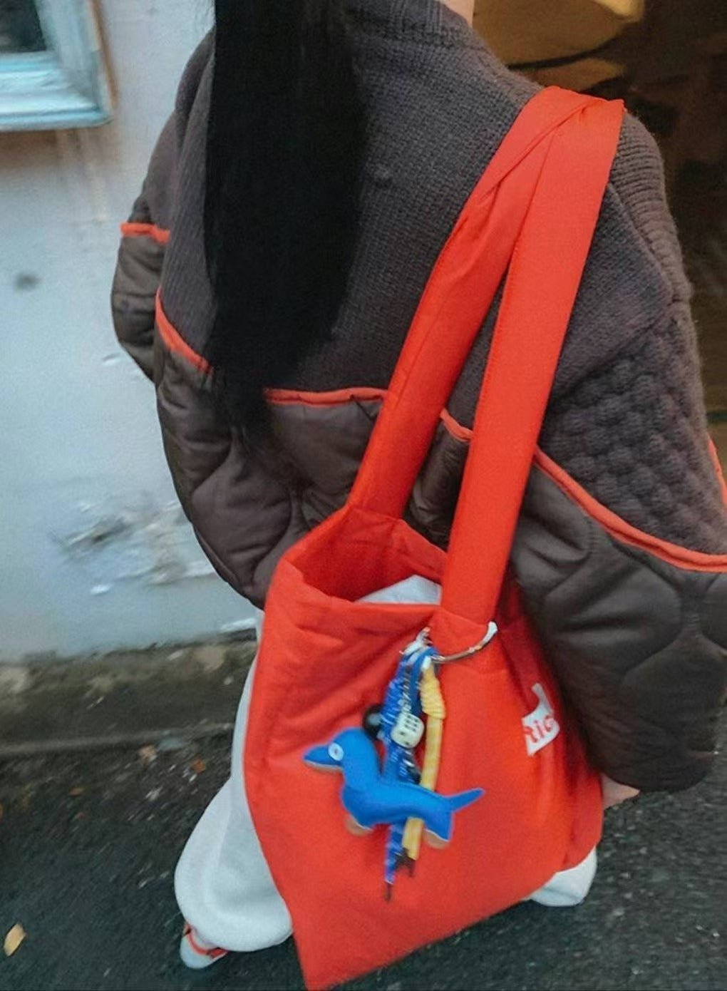 韓國直送Patchwork Quilted Jacket - HLY &amp; CHOCCICO