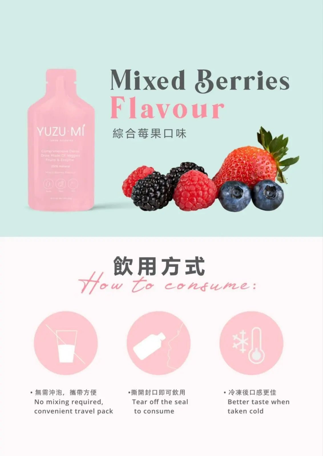 YUZU MI 🌸升級版排毒酵素 （一包16小包） - HLY & CHOCCICO