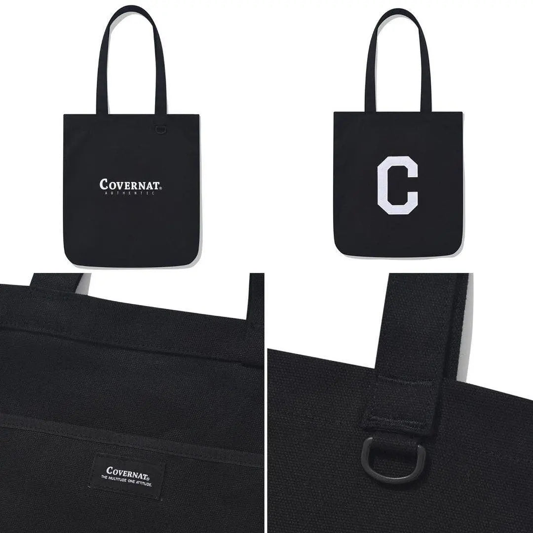 【一口價$256/個】韓國連線🇰🇷 韓國直送 COVERNAT Logo Canvas Tote Bag HLY & CHOCCICO