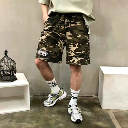 韓國直送 2ND ARCHIVE Camo Signature Logo Shorts