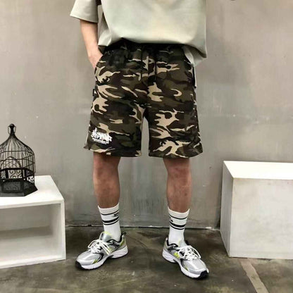 韓國直送 2ND ARCHIVE Camo Signature Logo Shorts