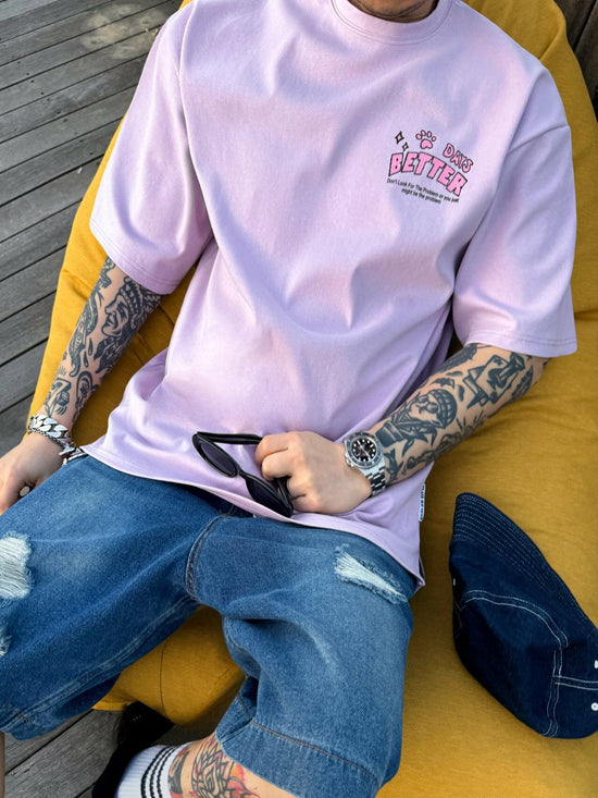 韓國直送 PLUS 82 HIYA Crayon Bubble Cat Short Sleeve