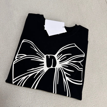 【一口價$282/件】韓國潮牌RonRon BIG RIBBON LINE T SHIRT  -5 Color - HLY &amp; CHOCCICO