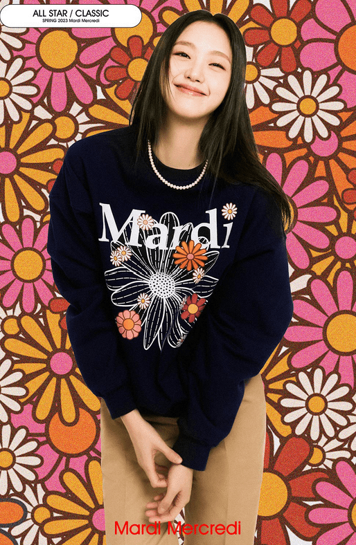 Mardi Sweatshirt Flowermardi Blossom
