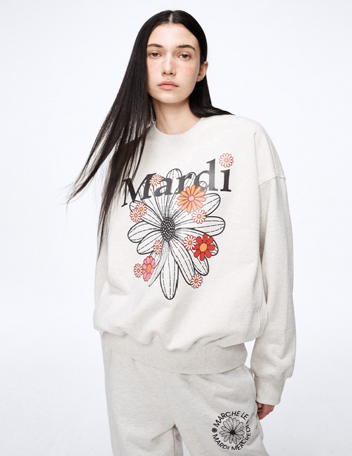 Mardi Sweatshirt Flowermardi Blossom