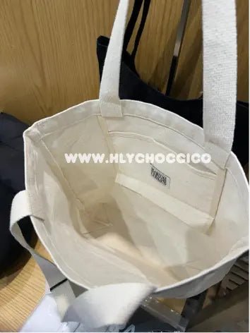 【一口價$188/個】韓國連線🇰🇷 韓國直送 MARITHE FRANCOIS GIRBAUD Classic Logo Canvas Tote Bag - HLY &amp; CHOCCICO