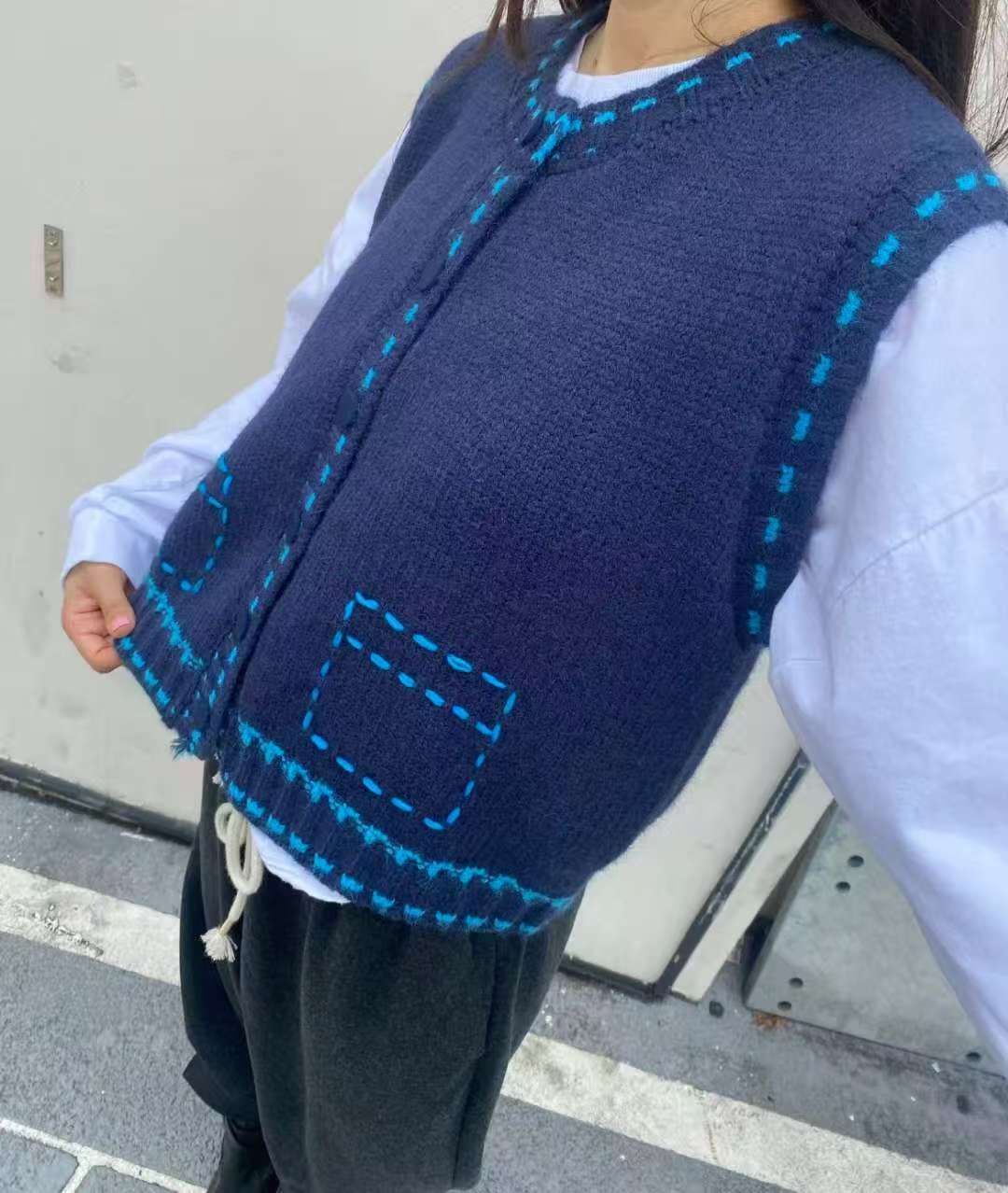 韓國直送Pocket Star Vest HLY &amp; CHOCCICO