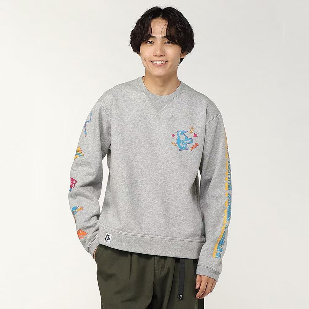 Chums DiscoTime  Crew Neck Sweatshirt - HLY &amp; CHOCCICO
