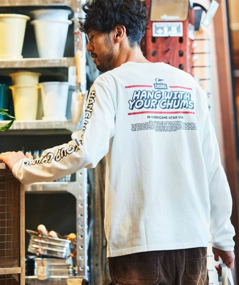 Chums Hang With Your  long sleeve T-shirt - HLY &amp; CHOCCICO