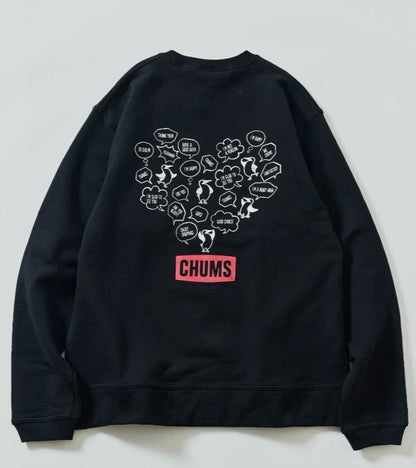 CHUMS Random Booby Bird Back Print Crew Neck Sweatshirt - HLY & CHOCCICO