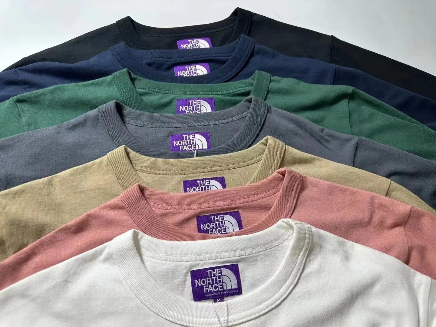 TNF PURPLE 7oz Long Sleeve Pocket Tee -6 Color - HLY &amp; CHOCCICO