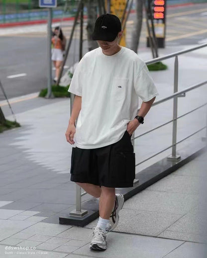 TNF PURPLE LABEL 7oz Pocket Tee -5 Color  [ NT3366N ] ／ N25Sl102 - HLY &amp; CHOCCICO