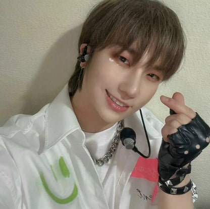 韓國直送🇰🇷 2ND ARCHIVE Half Painting Print Shirt - HLY &amp; CHOCCICO