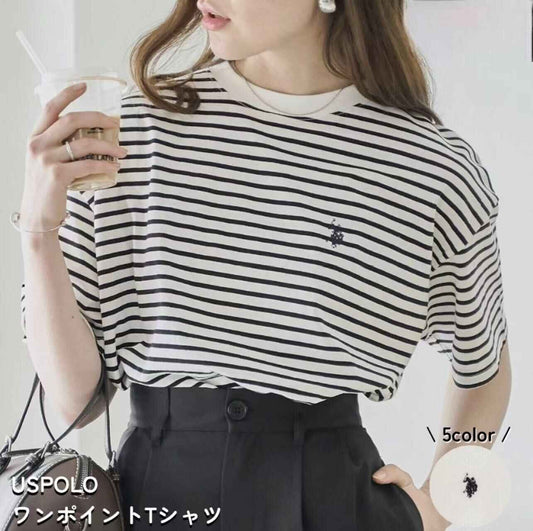 日本直送USPOLO One Point T-Shirt