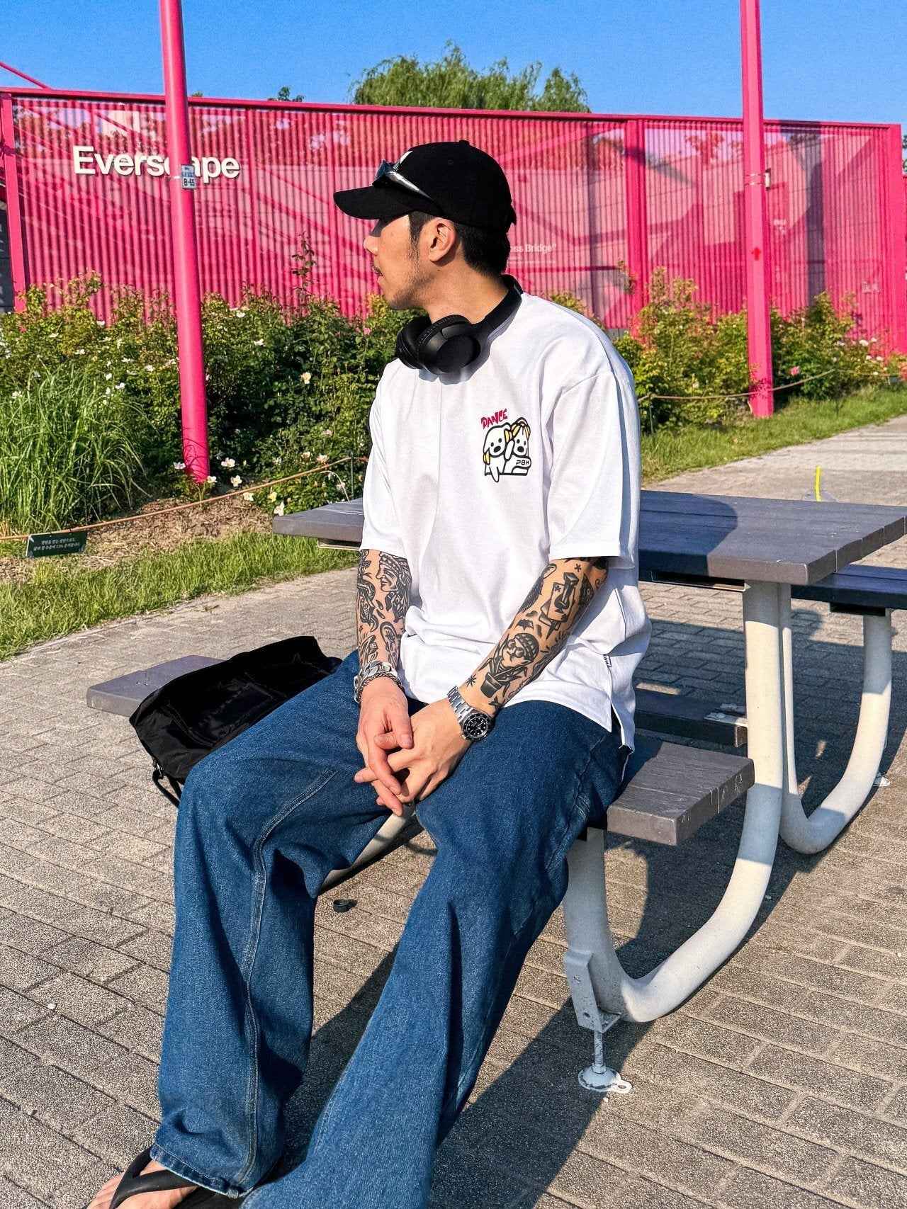 韓國直送 PLUS 82 HIYA DJ Puppy Short Sleeve