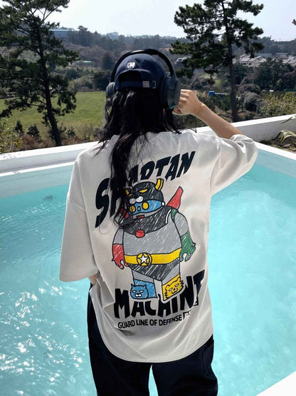 韓國直送 PLUS 82 HIYA Mazinger Short Sleeve