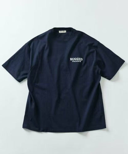 日本直送FS TIGER Big Silhouette Back Design Embroidery Crew Neck Tee HLY &amp; CHOCCICO