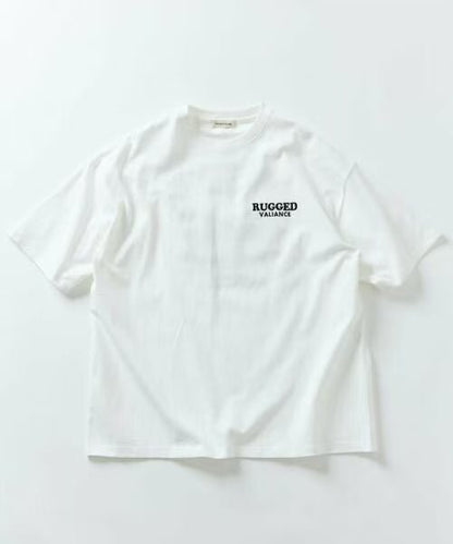 日本直送FS TIGER Big Silhouette Back Design Embroidery Crew Neck Tee HLY &amp; CHOCCICO