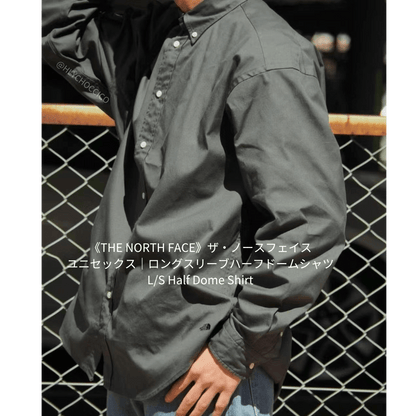 TNF PURPLE LABEL L/S Half Dome Shirt NR12450 - HLY &amp; CHOCCICO