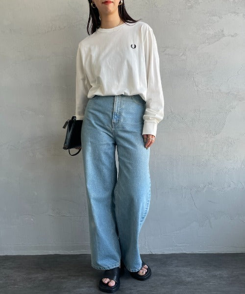 FP Logo Long Sleeved Tee HLY & CHOCCICO