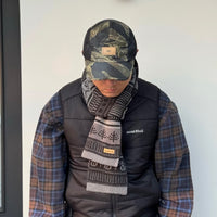 日本Mont-Bell Knit Higland Muffler Forest