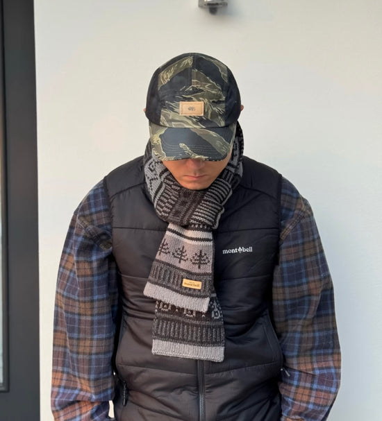 Mont-Bell Knit Higland Muffler Forest