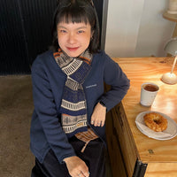 日本Mont-Bell Knit Higland Muffler Forest