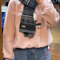 日本Mont-Bell Knit Higland Muffler Forest