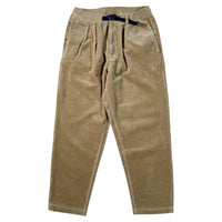 BMS Webbing baggy tapered CORDUROY PANTS - HLY & CHOCCICO