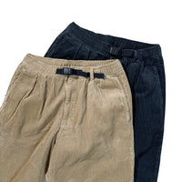 BMS Webbing baggy tapered CORDUROY PANTS - HLY & CHOCCICO