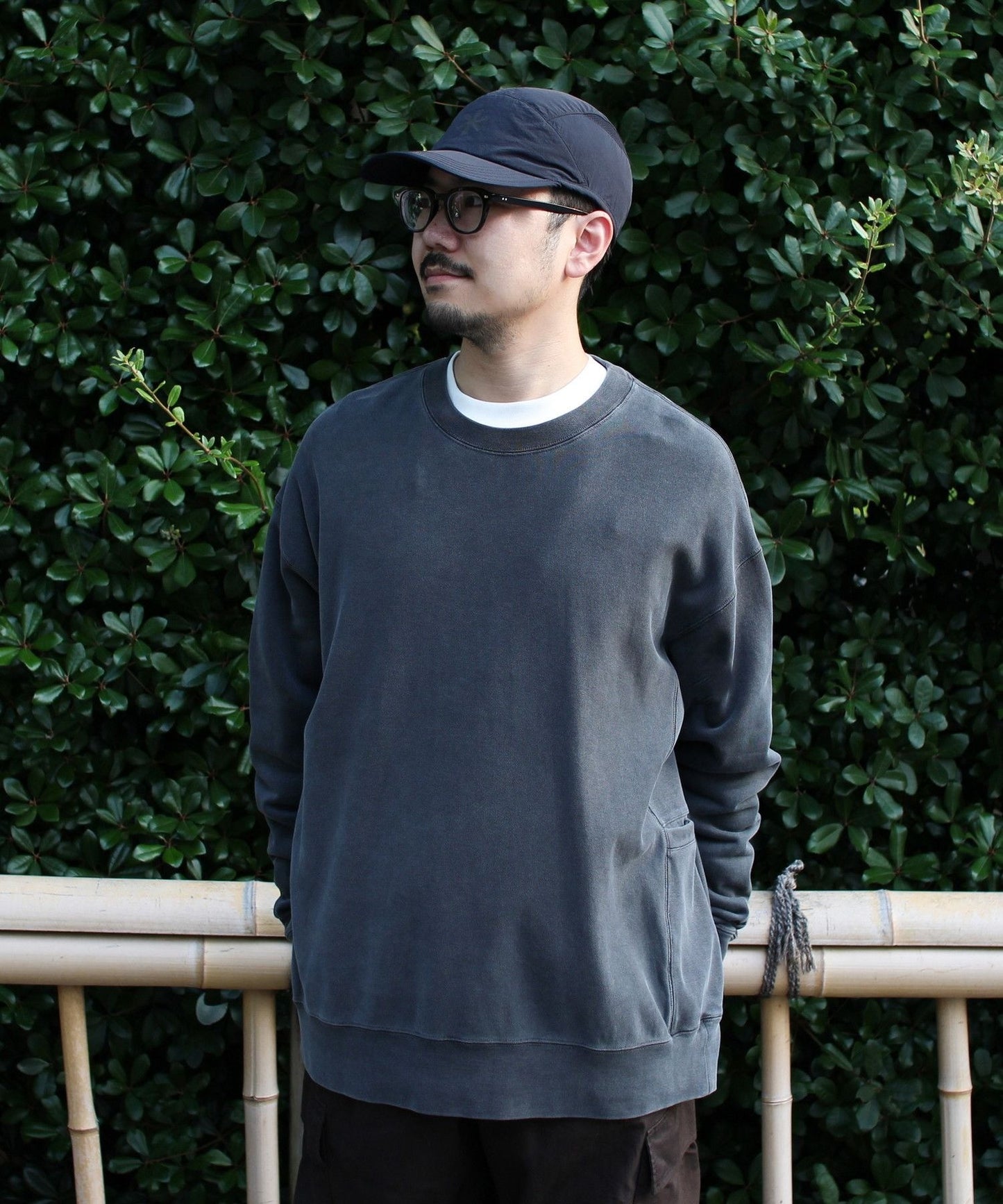 Snow Peak Garment Dyed Pullover - HLY & CHOCCICO