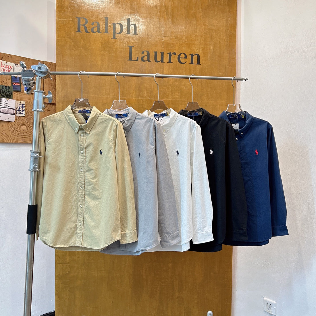 RL Oxford Cotton Shirt -13 color - HLY &amp; CHOCCICO