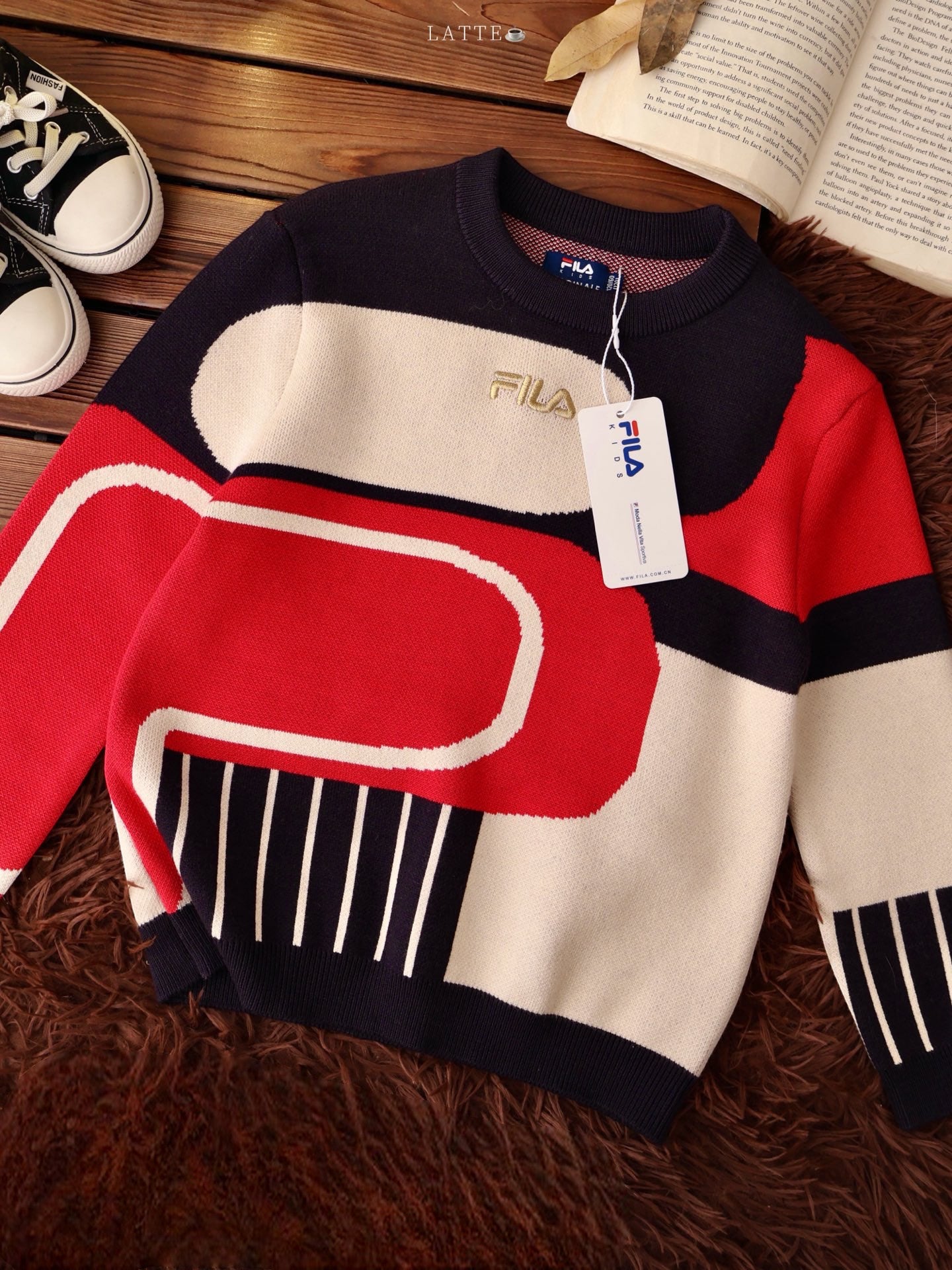 Fila Retro Color-Block Sweater - HLY & CHOCCICO