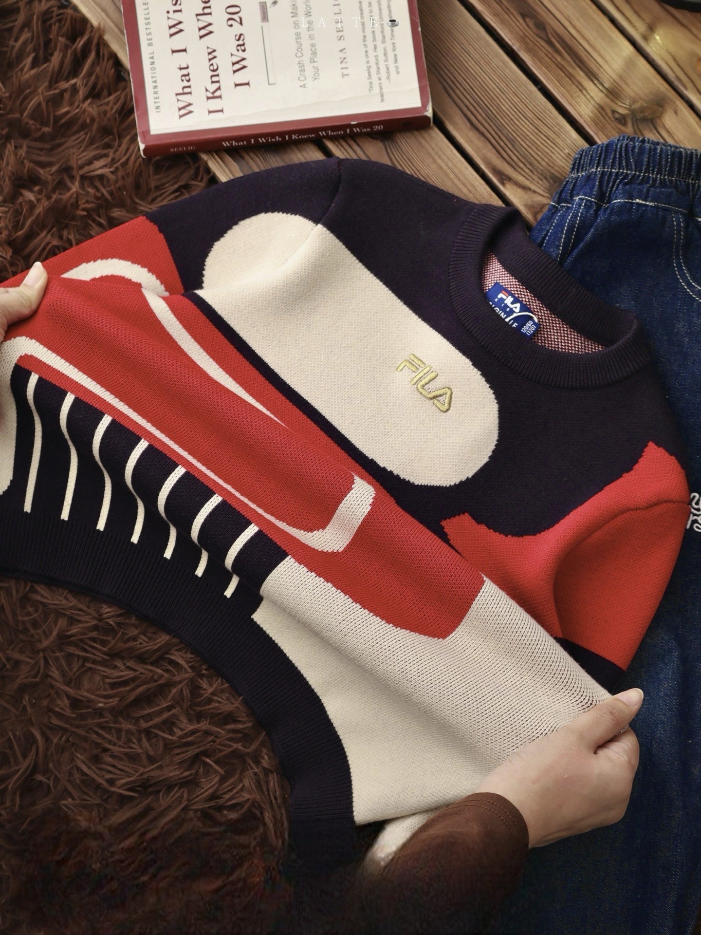 Fila Retro Color-Block Sweater - HLY & CHOCCICO