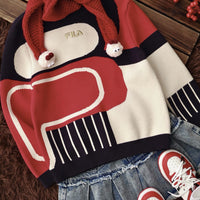 Fila Retro Color-Block Sweater - HLY & CHOCCICO