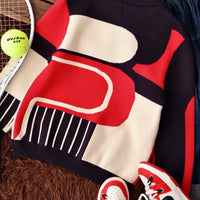 Fila Retro Color-Block Sweater - HLY & CHOCCICO