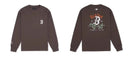 MLB Unisex Basic Street Big Logo Long Sleeve Tee - HLY & CHOCCICO