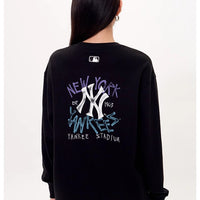 MLB Unisex Basic Street Big Logo Long Sleeve Tee - HLY & CHOCCICO