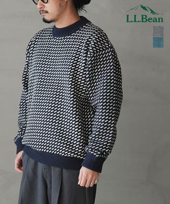 L.L.Bean Wayne Sweater Bird&