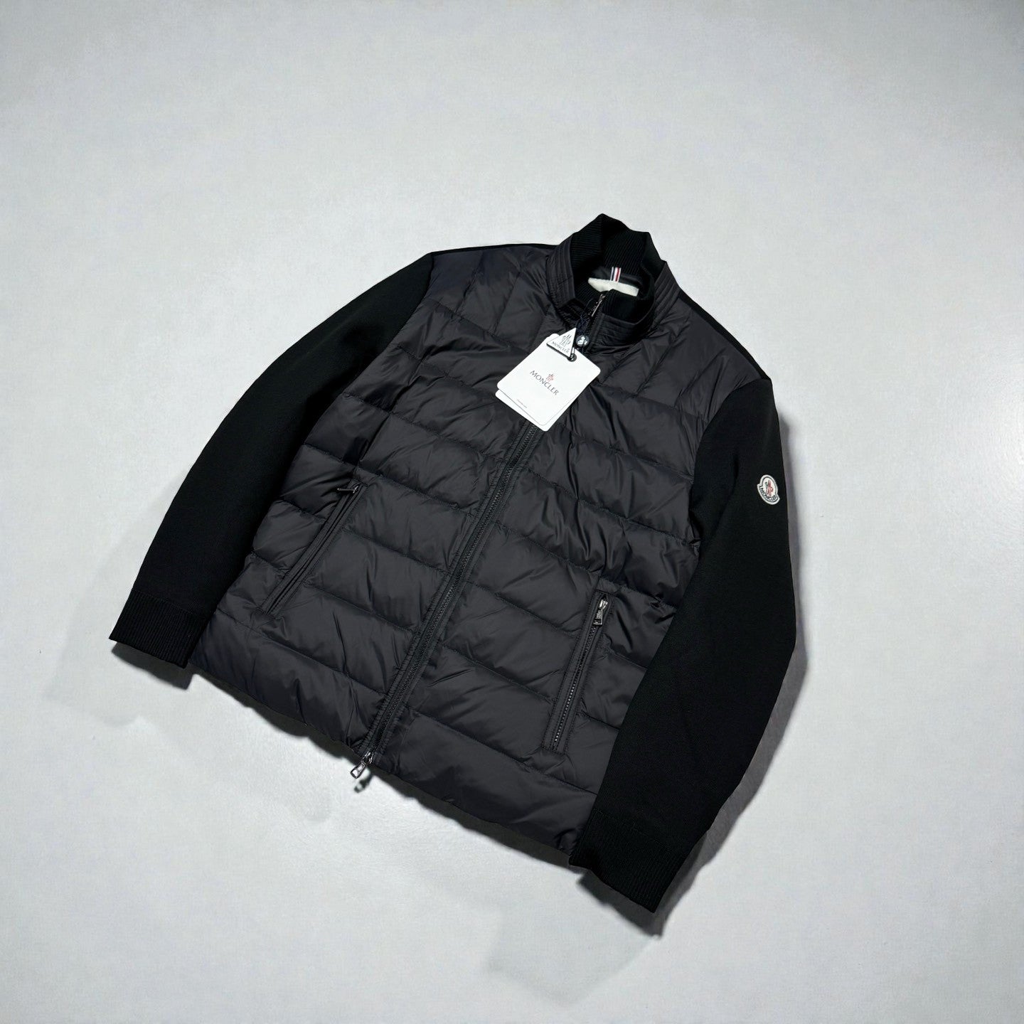 Moncler Lined Zip-Up Cotton Cardigan - HLY & CHOCCICO