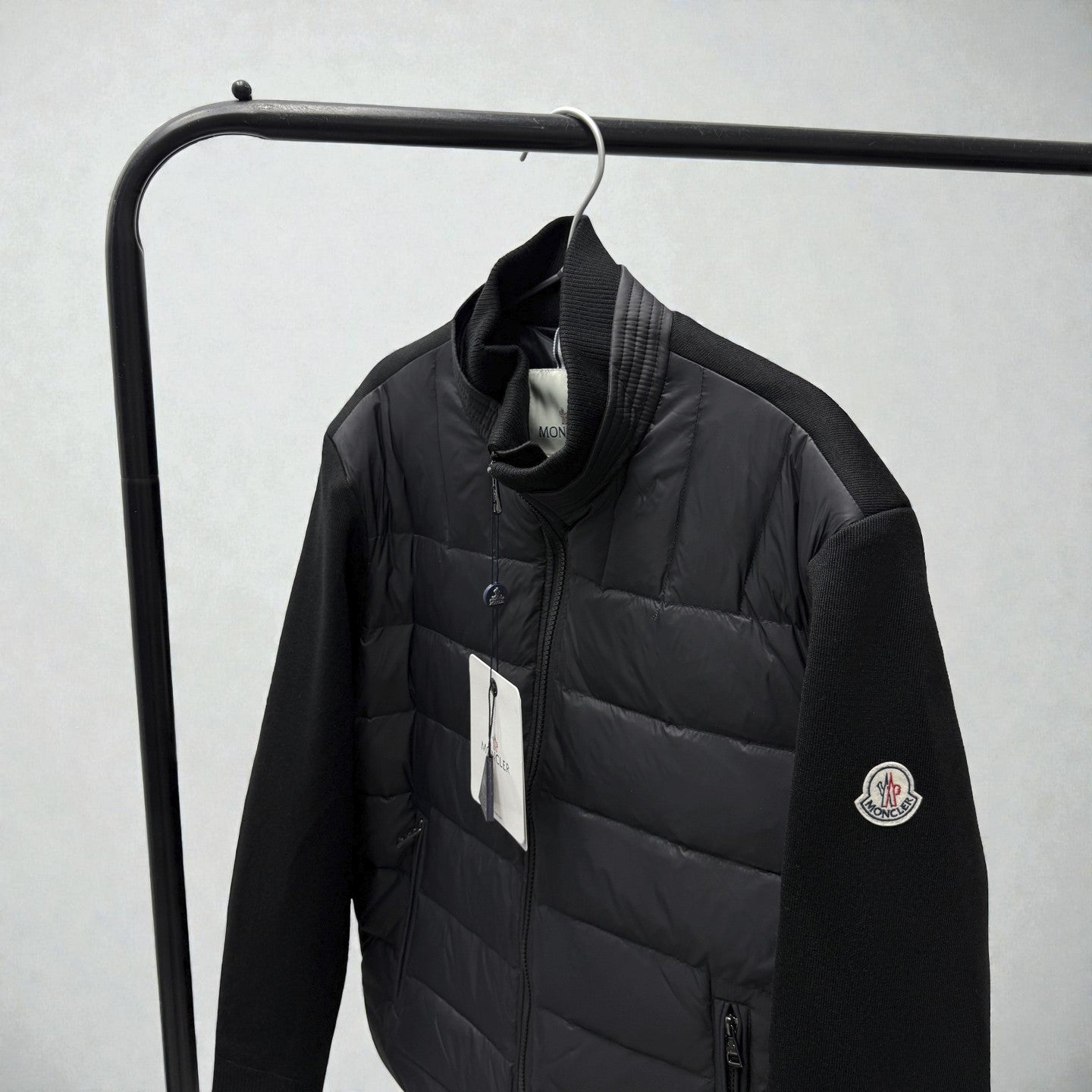 Moncler Lined Zip-Up Cotton Cardigan - HLY & CHOCCICO