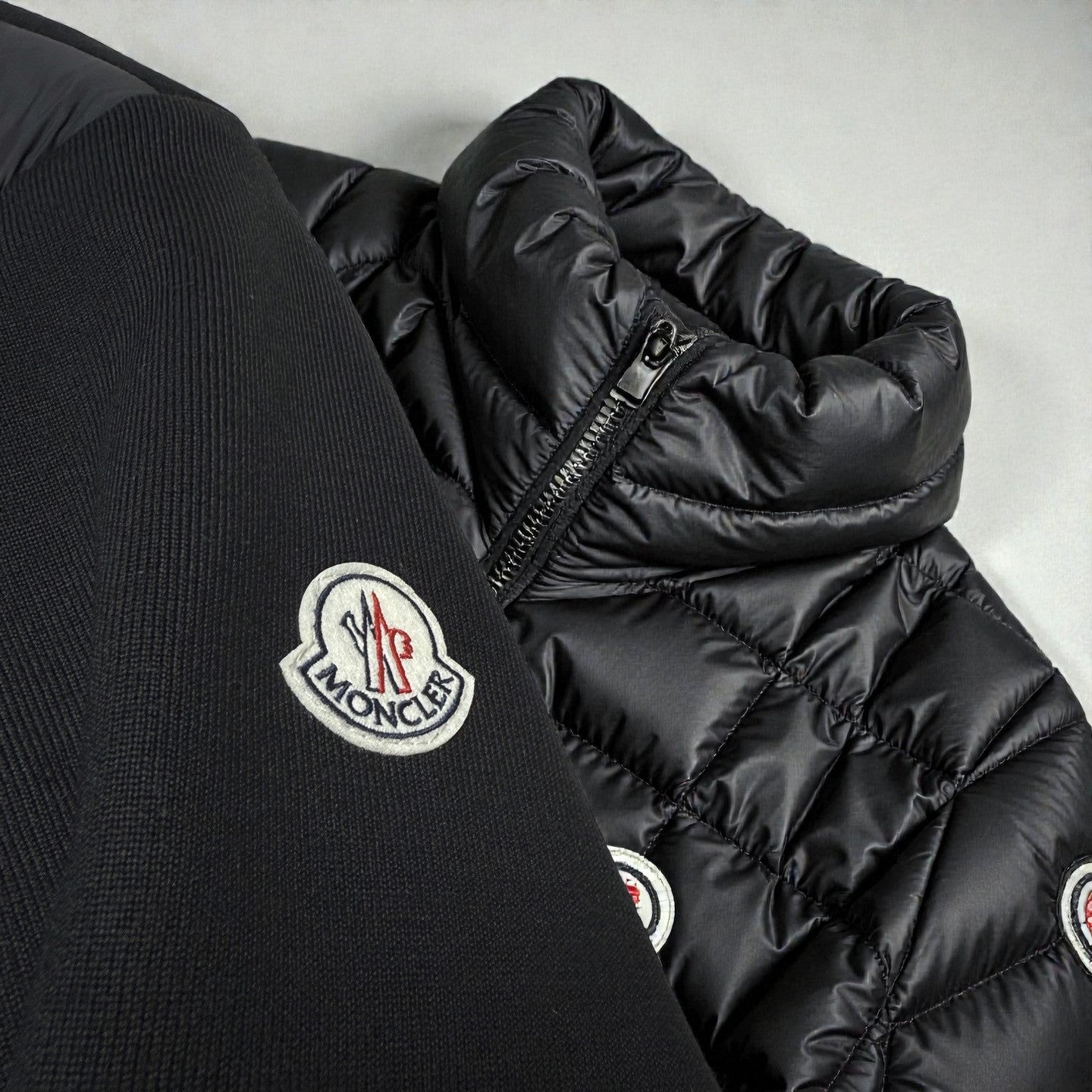 Moncler Lined Zip-Up Cotton Cardigan - HLY & CHOCCICO