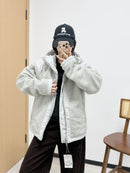 CANADA GOOSE Alberni Reversible Fleece Bomber - HLY & CHOCCICO