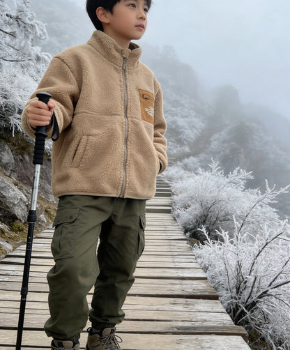 TNF Kids Shearling Coat - HLY &amp; CHOCCICO