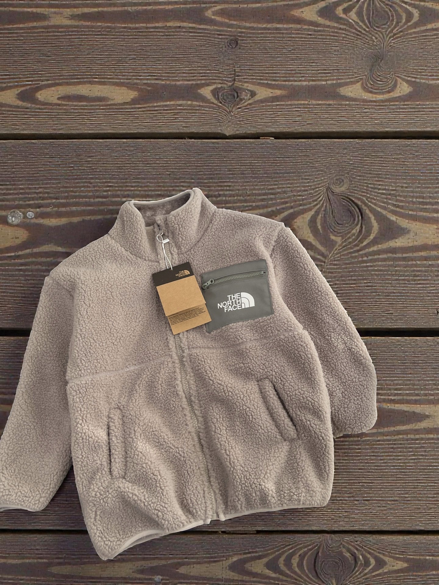 TNF Kids Shearling Coat - HLY &amp; CHOCCICO