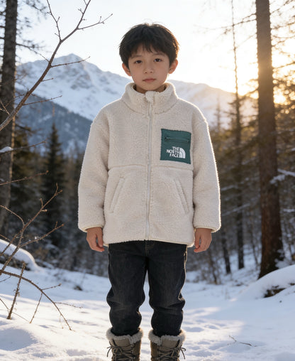 TNF Kids Shearling Coat - HLY &amp; CHOCCICO