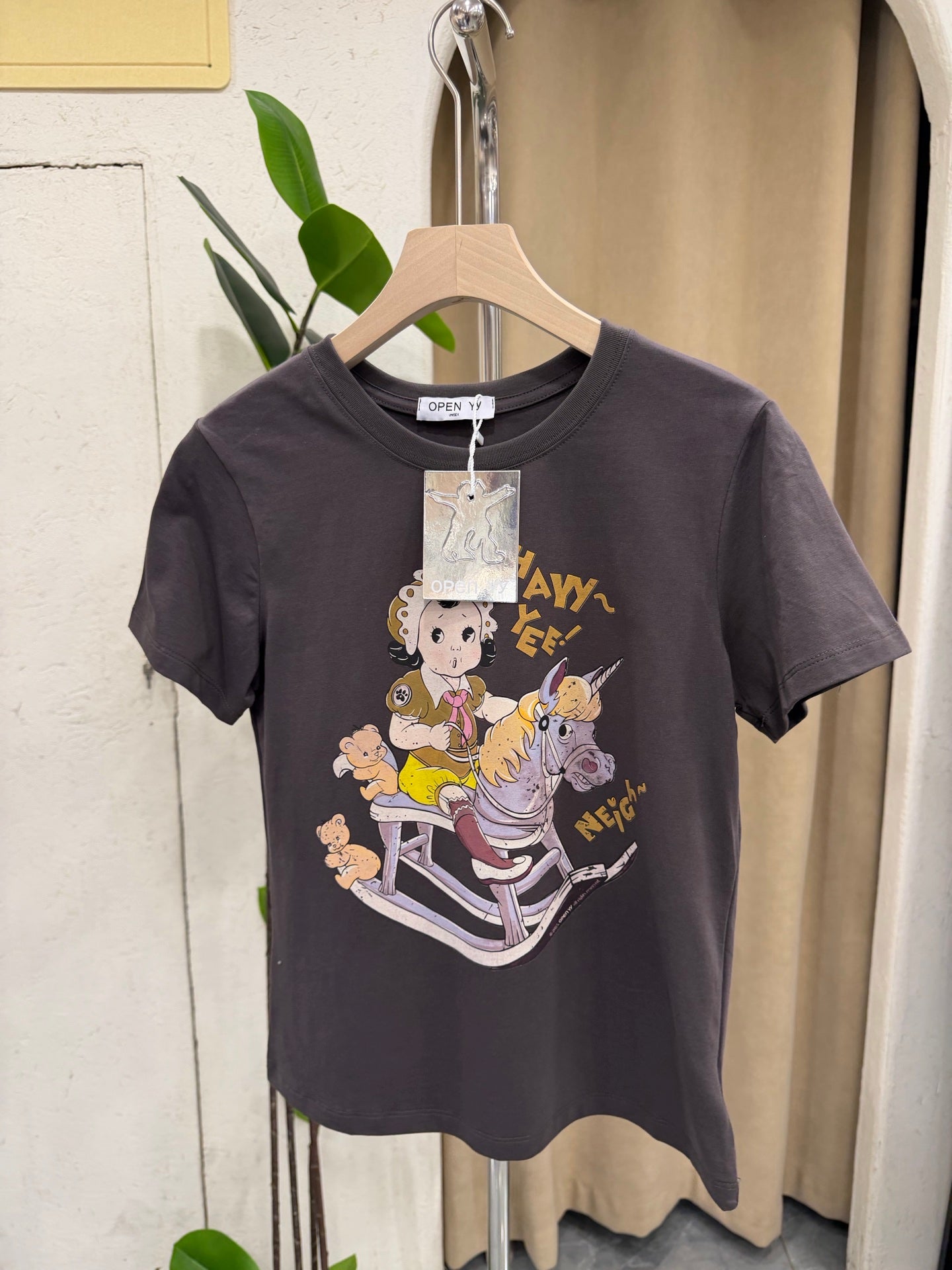 Open YY Rocking Baby Tee