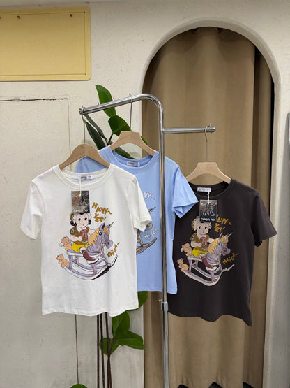 Open YY Rocking Baby Tee