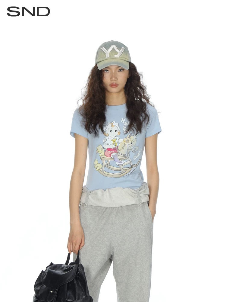 Open YY Rocking Baby Tee