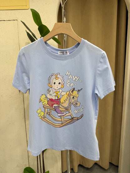 Open YY Rocking Baby Tee